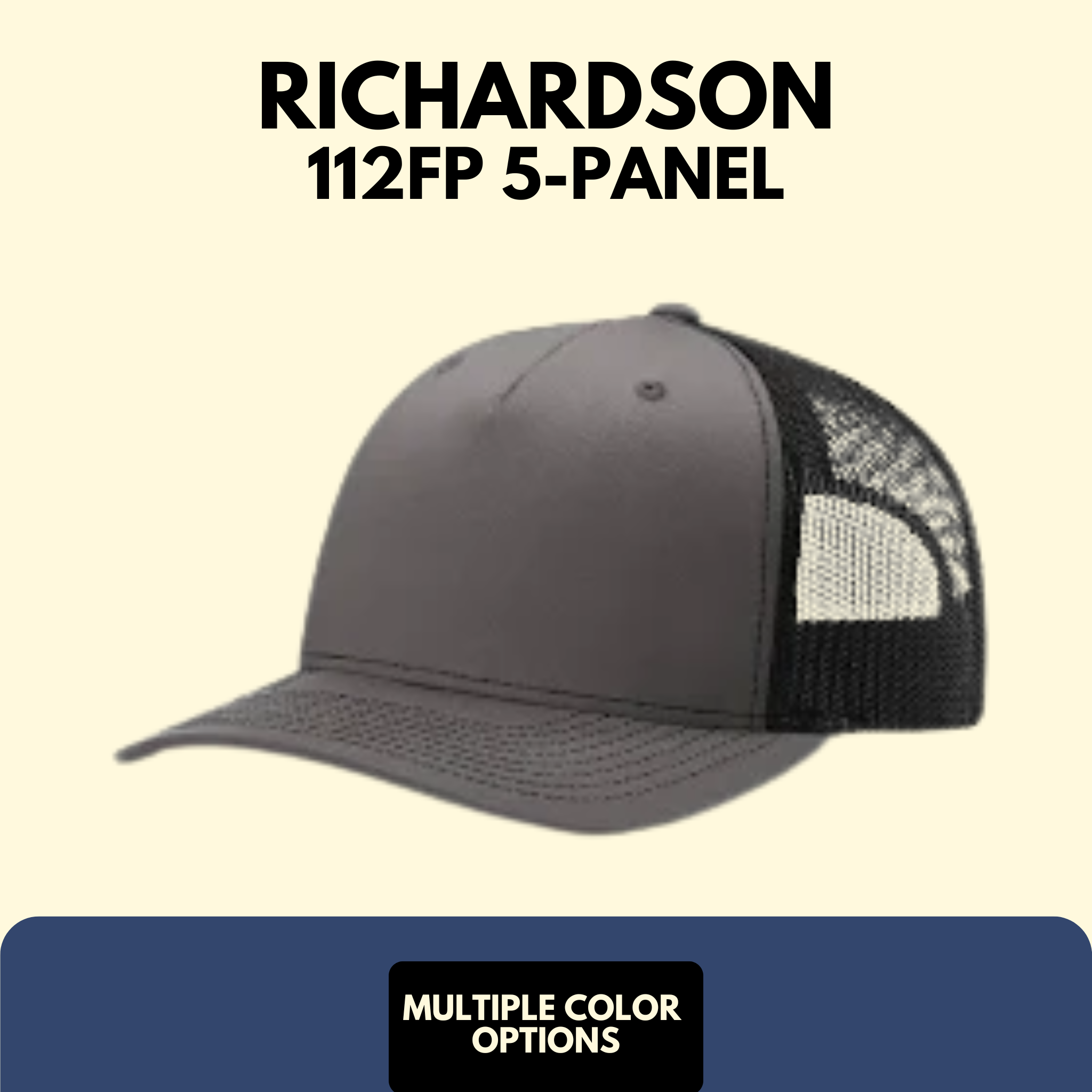 Richardson 112FP 5-Panel Trucker Hat
