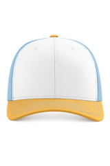 White/ Columbia Blue/ Yellow