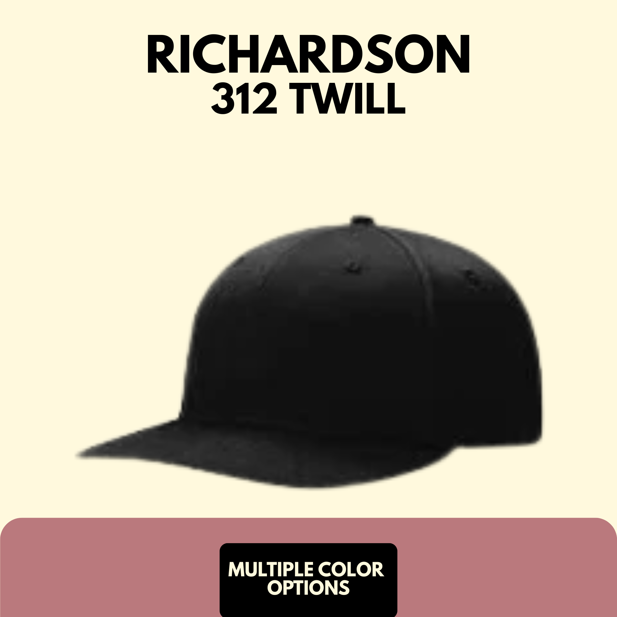 Richardson 312 Twill Trucker