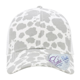 CHARLIE Grey Cow/ White