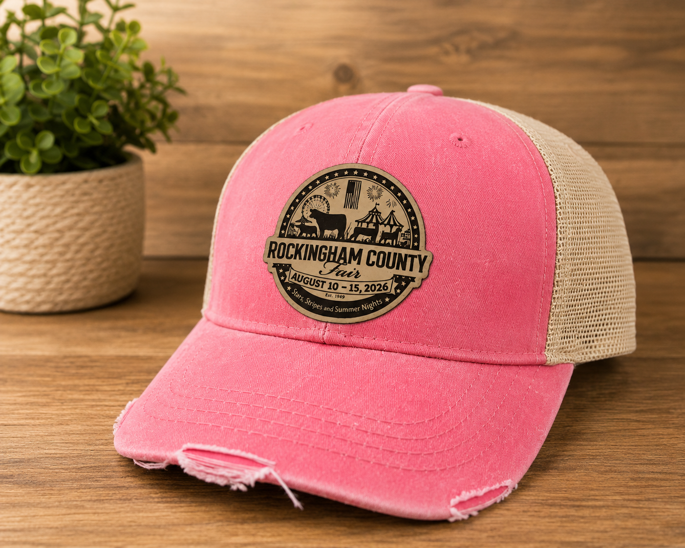 Rockingham County Fair 2026 Commemorative Patch Hat