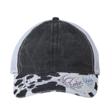 JANET Black/ Cow/ White