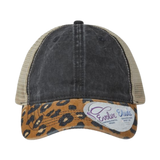 JANET Black/Leopard/Khaki
