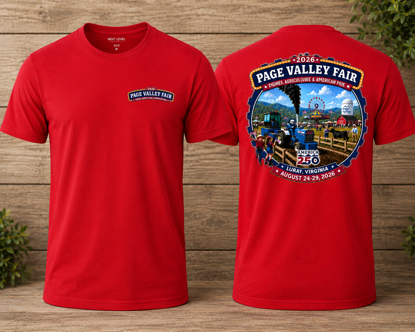 2026 Page Valley Agriculture & Industrial Fair t-shirt