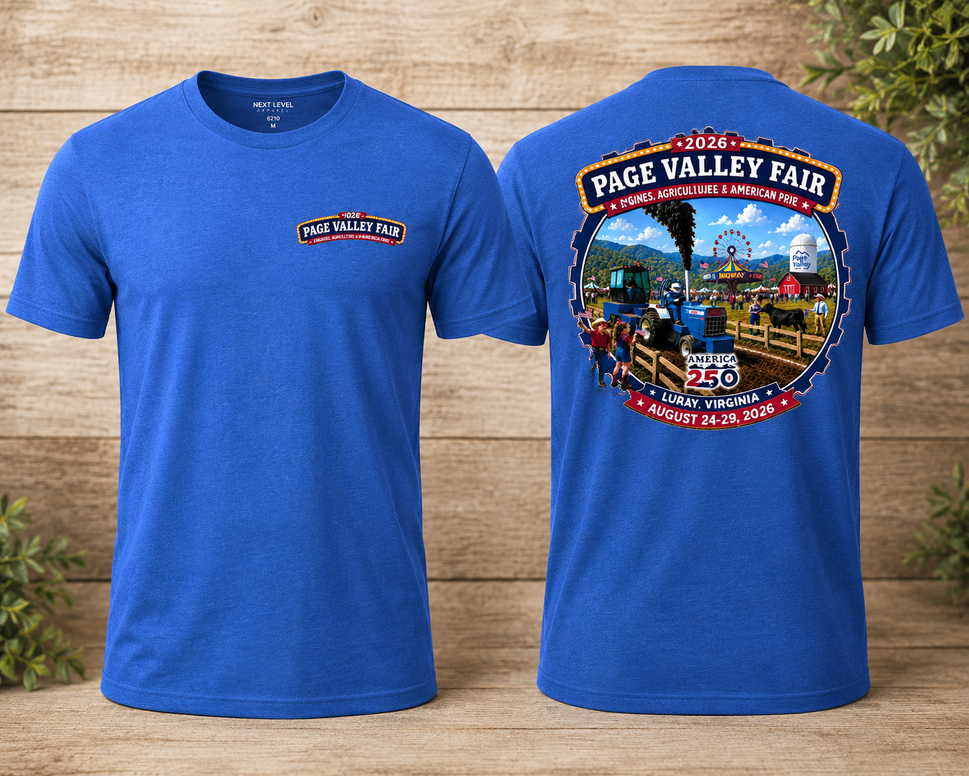 2026 Page Valley Agriculture & Industrial Fair t-shirt