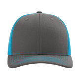 Charcoal/ Neon Blue