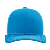 Cyan Blue/ White