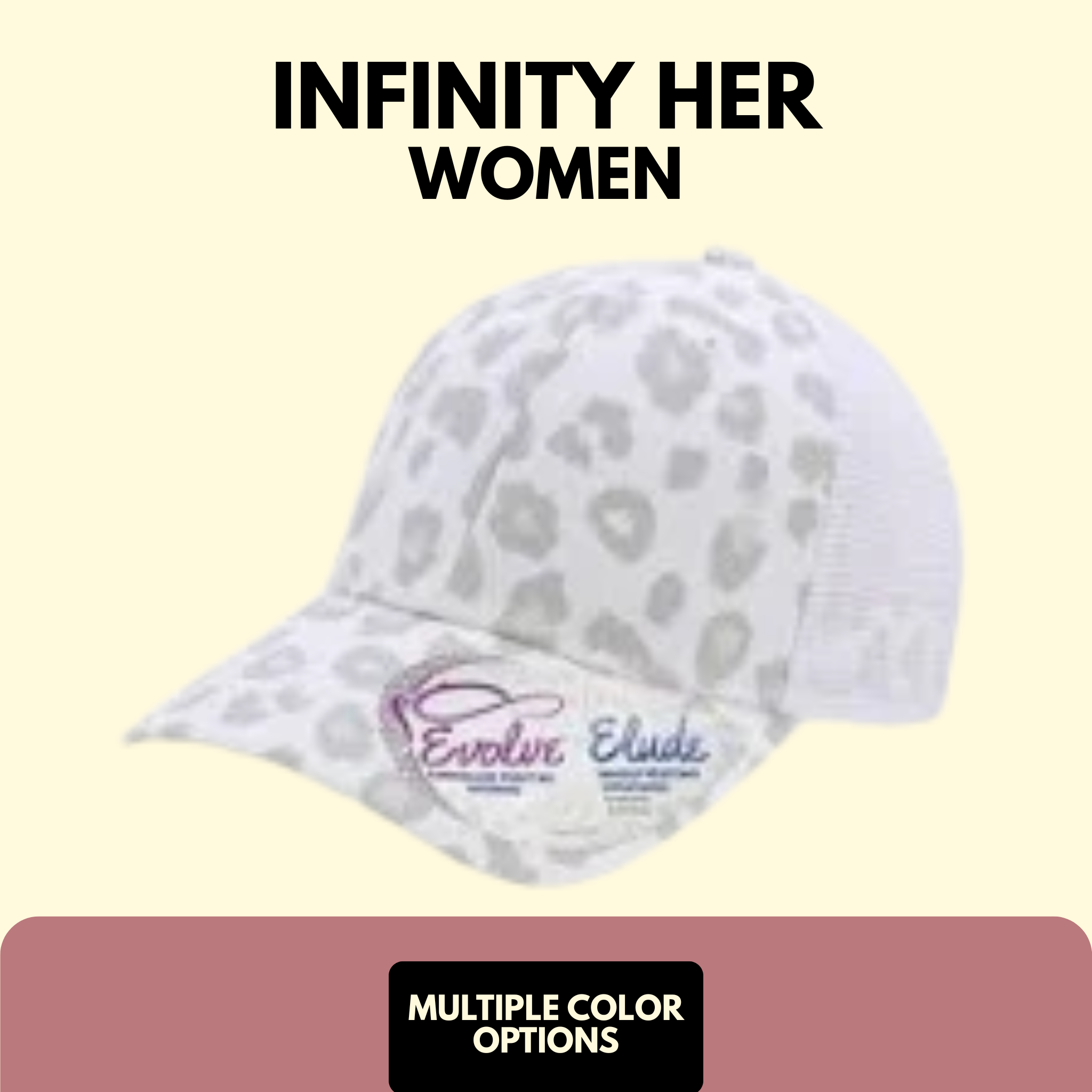 Infinity Her - Women's Washed Mesh Back Cap