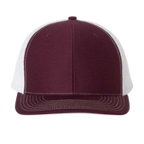 Maroon/ White