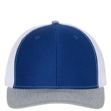 Royal/ White/ Heather Grey