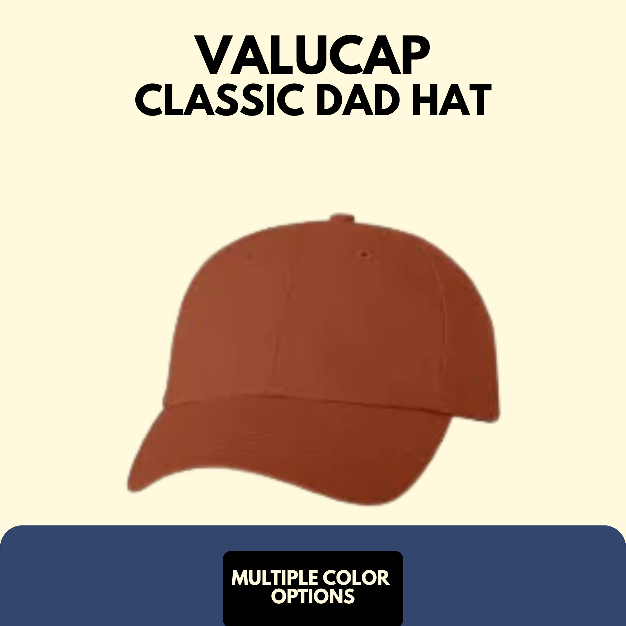 Valucap VC300A Adjustable Dad Hat