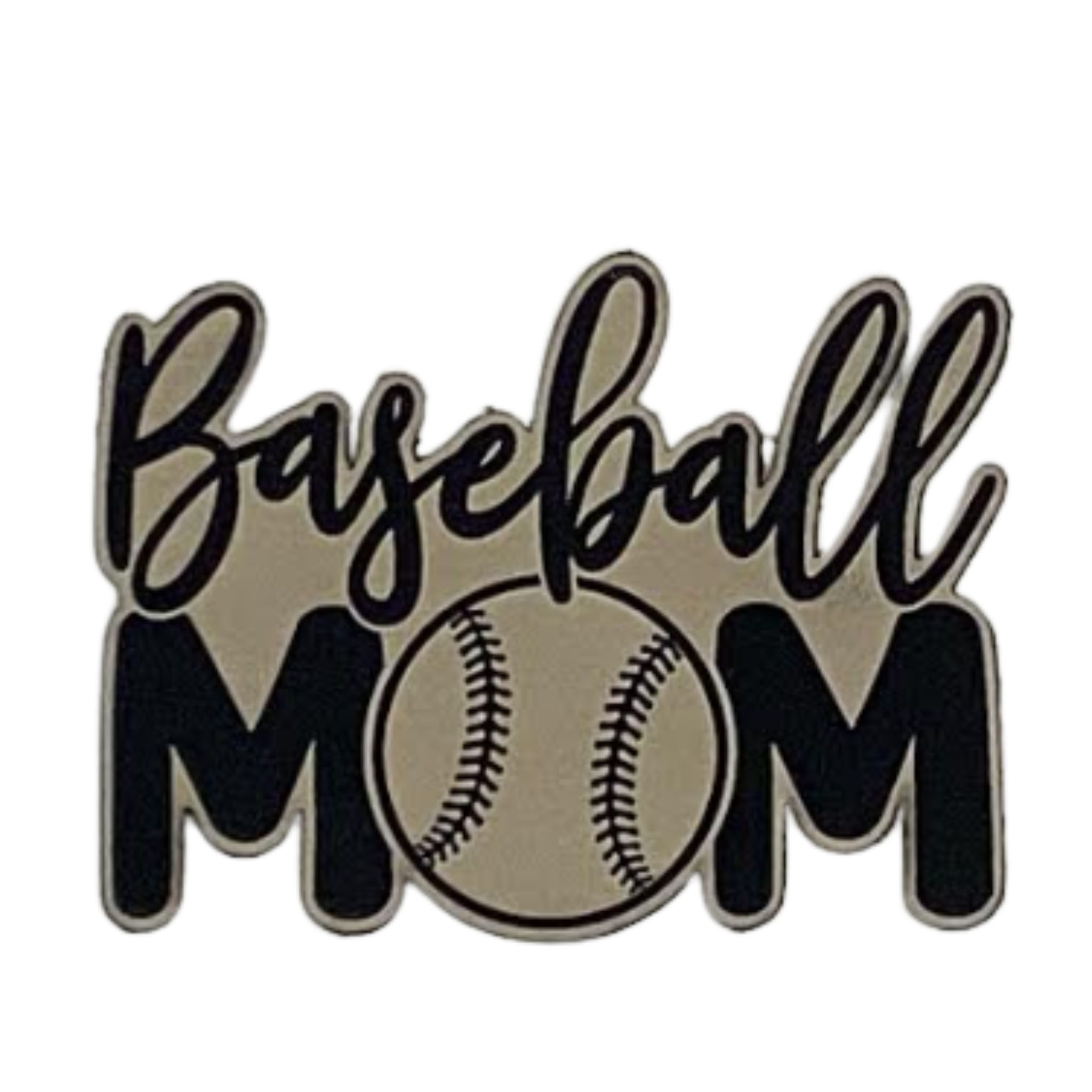 Sports baseball mom.sand