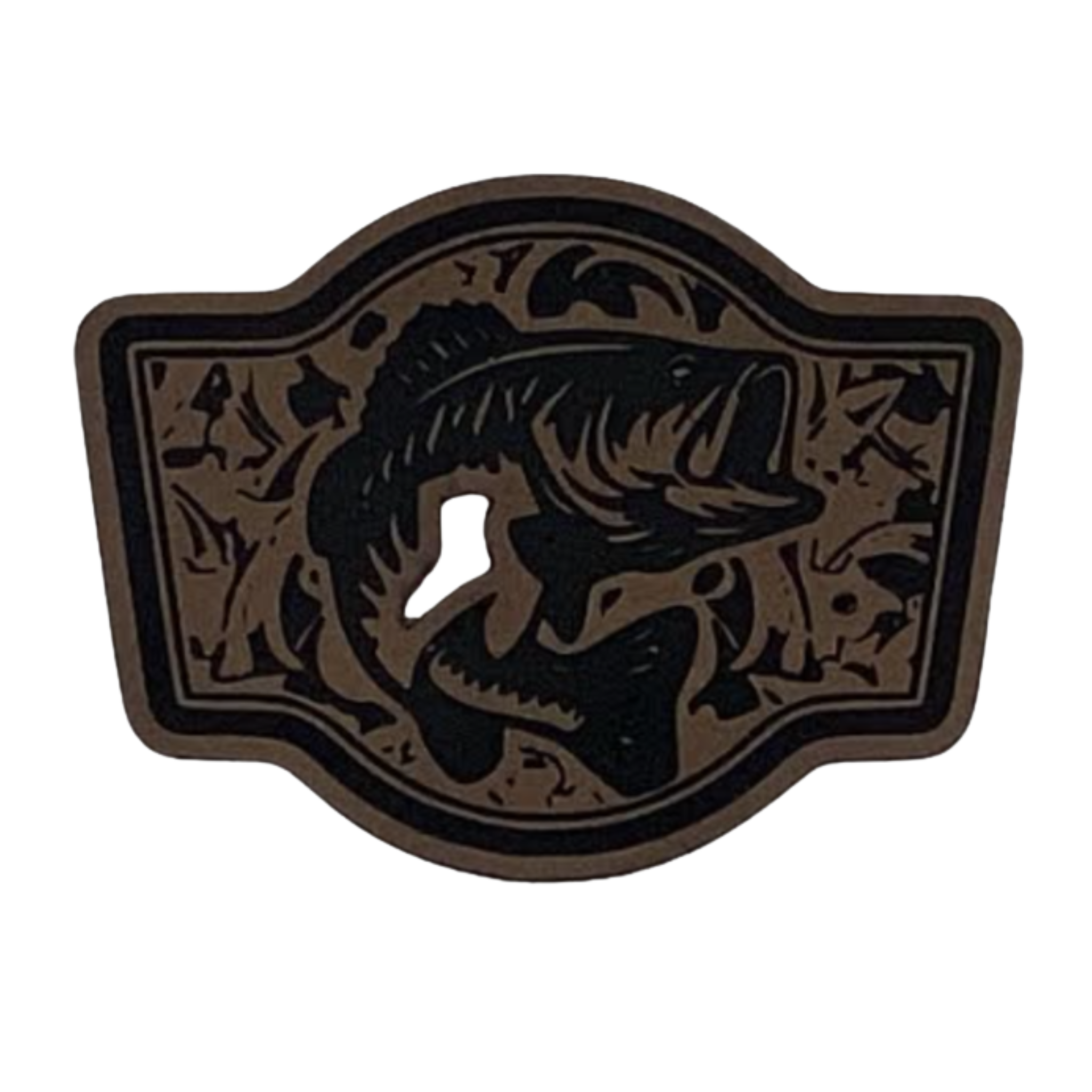 Hunting/Fishing bass.brown