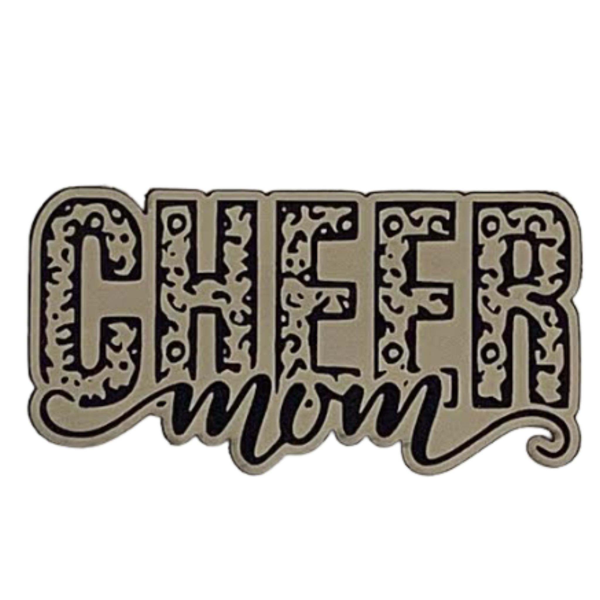 Sports cheer mom.sand