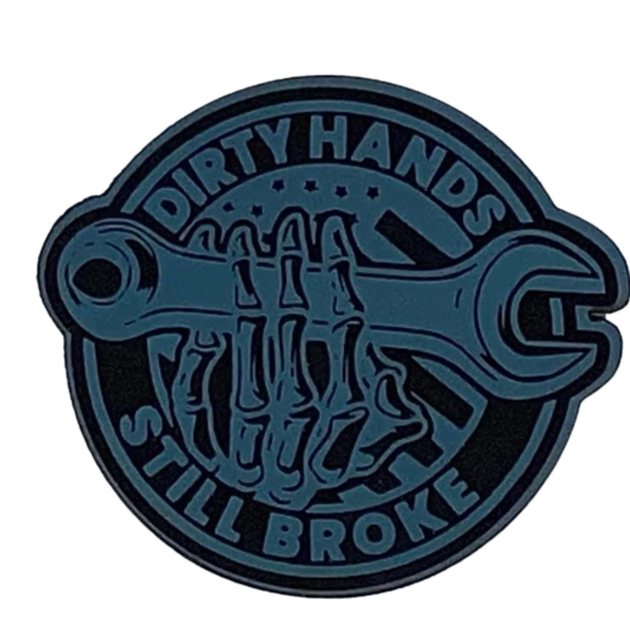 Random dirty hands still broke.blue