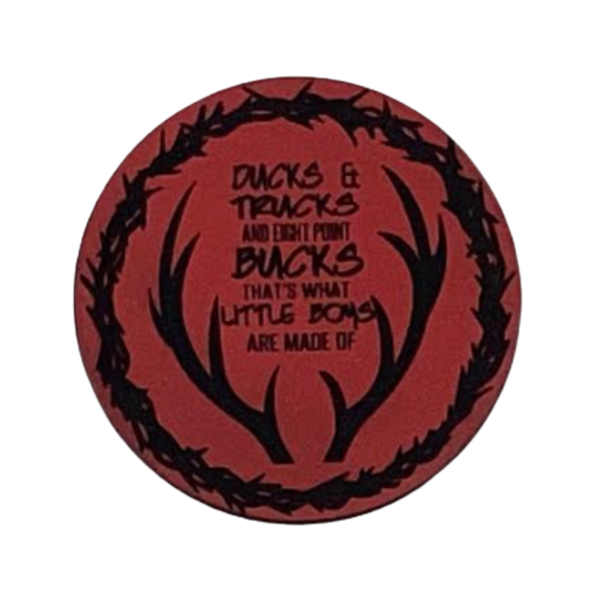 Kids ducks trucks bucks.red