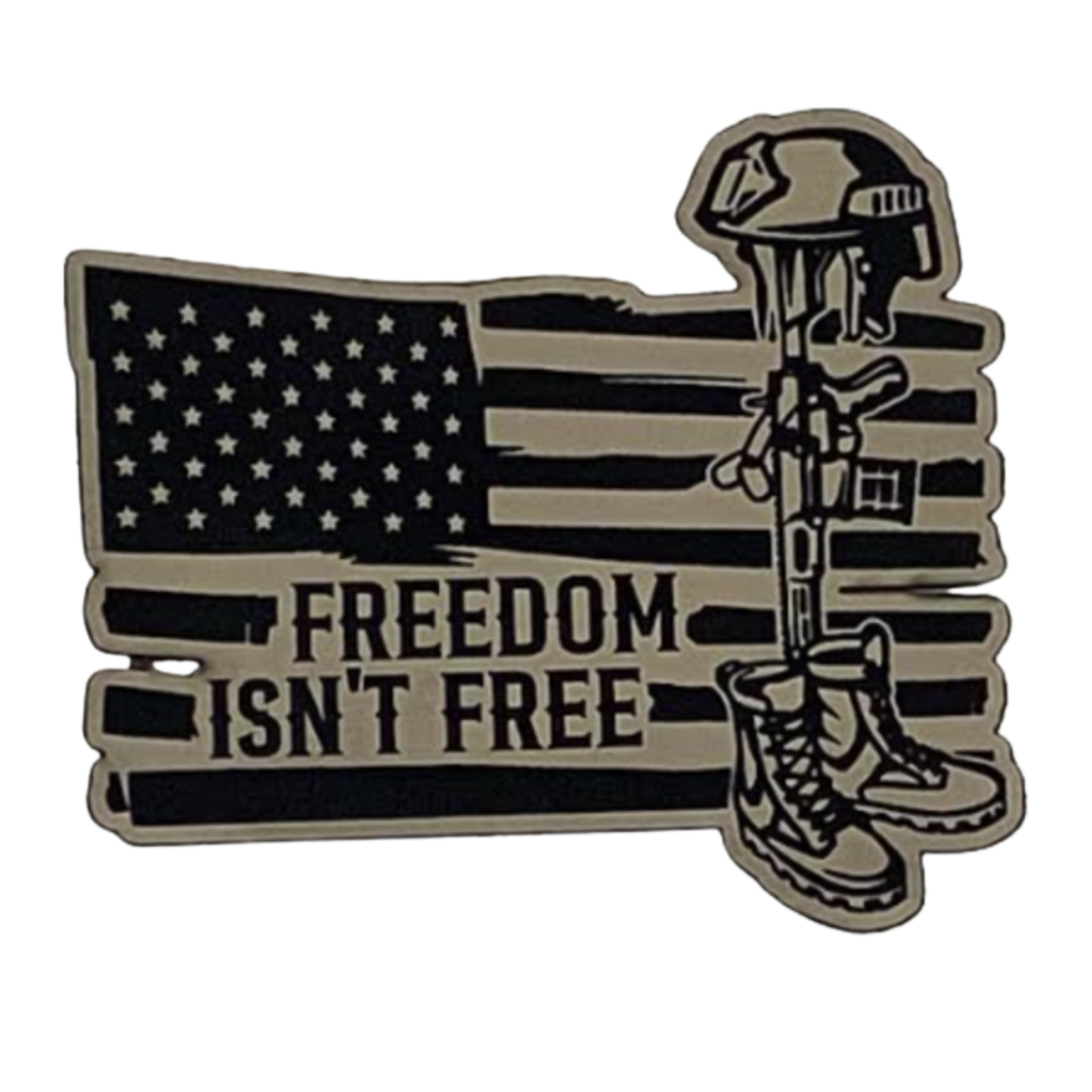 Freedom freedom isnt free.sand