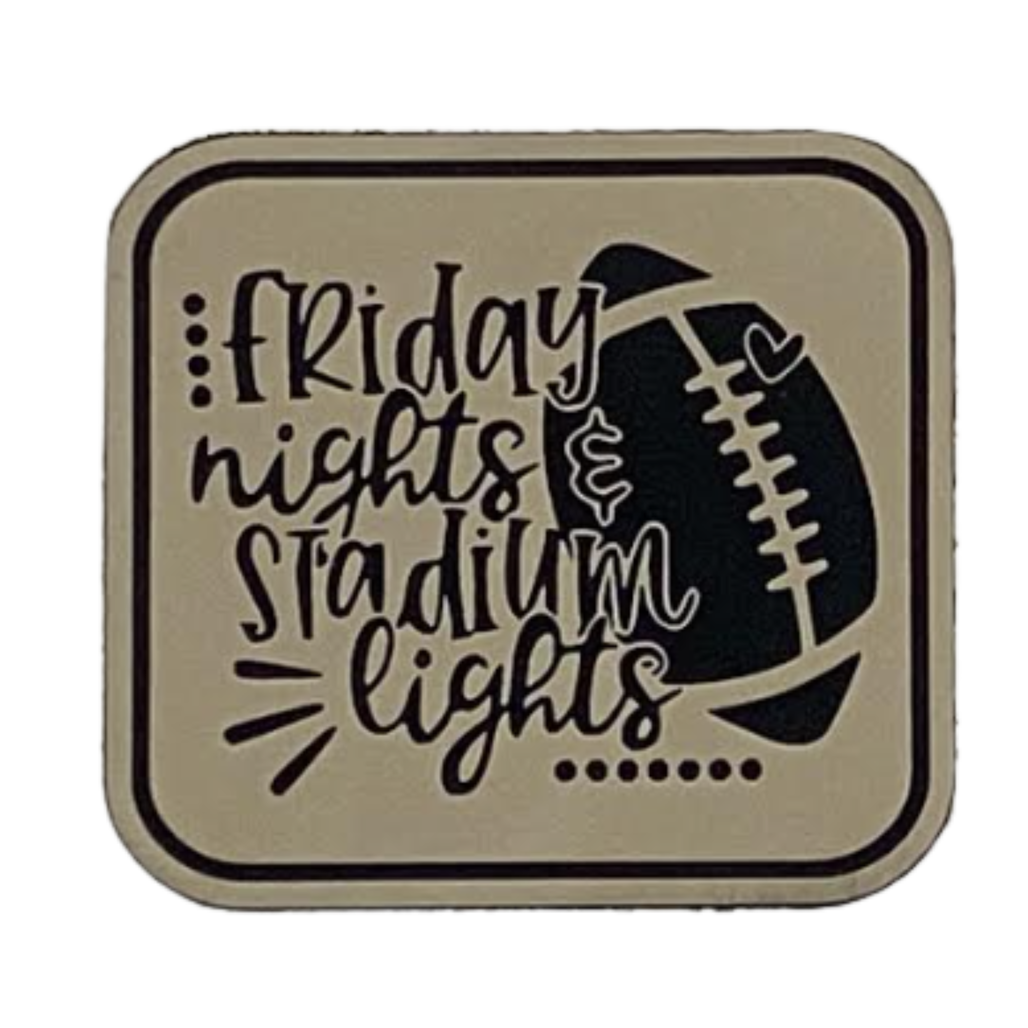 Sports friday nights stadium lights.sand