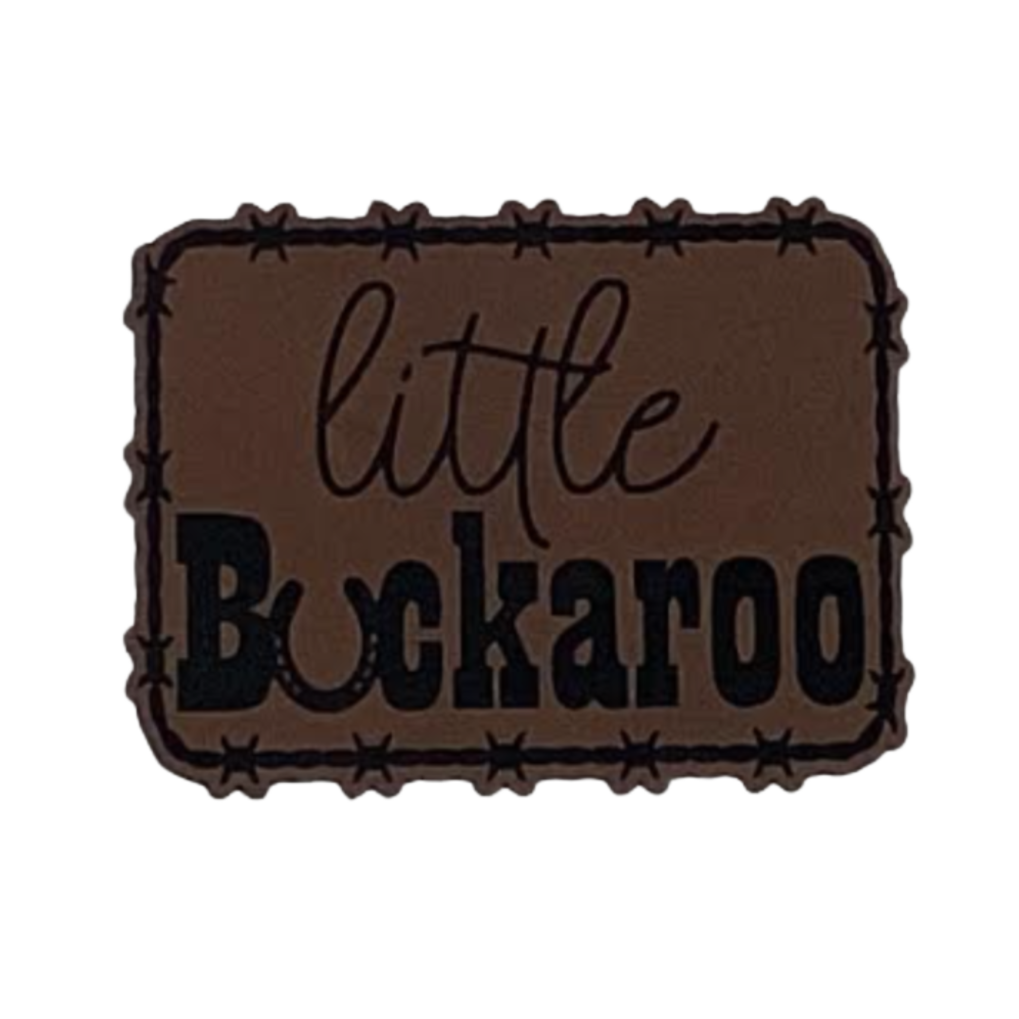 Kids little buckaroo.brown