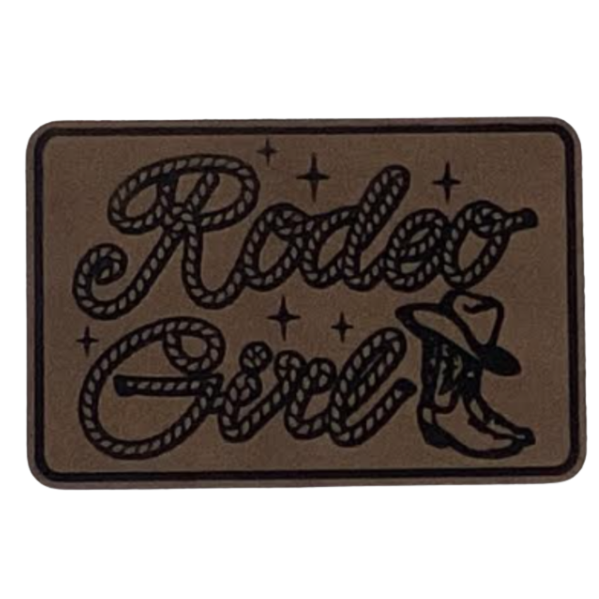 Rodeo rodeo girl.brown