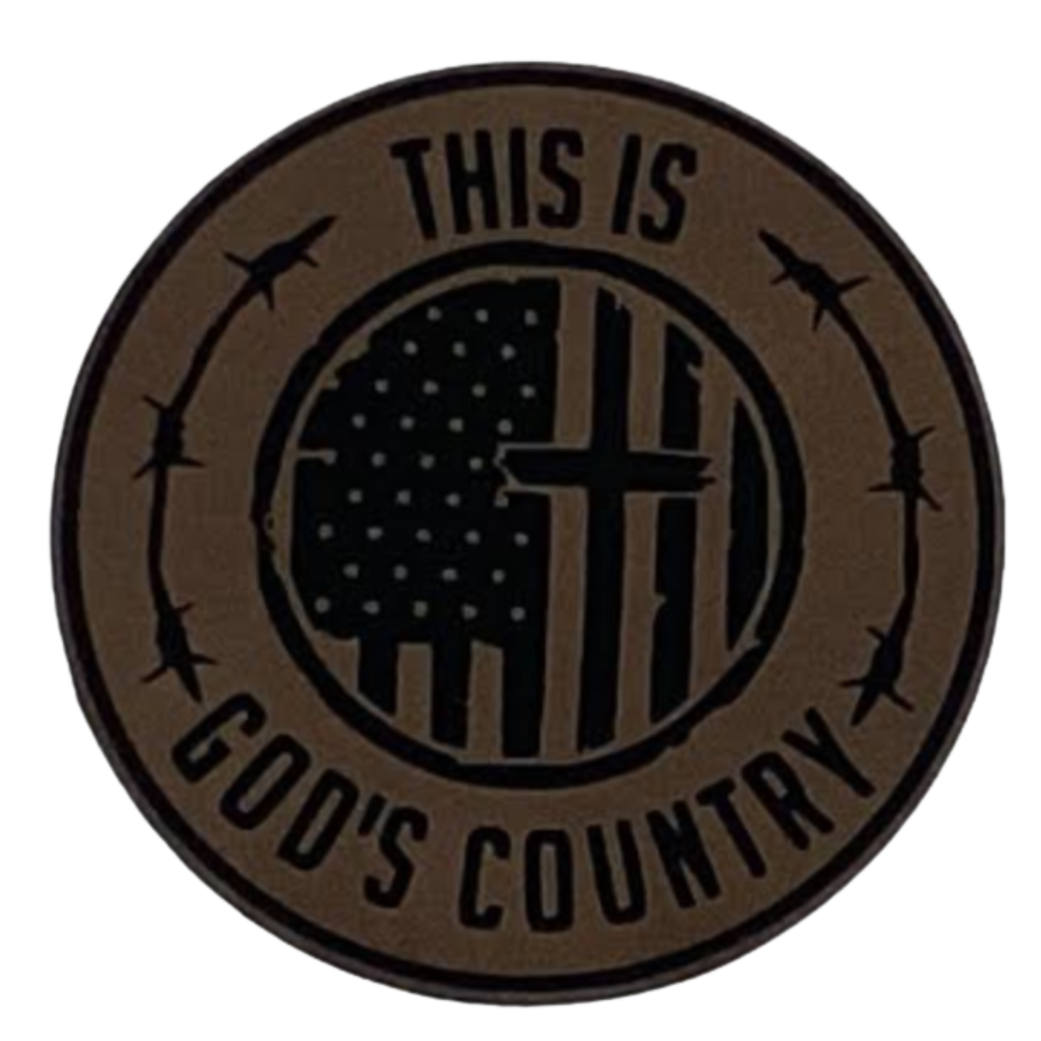 Freedom this is Gods country.brown