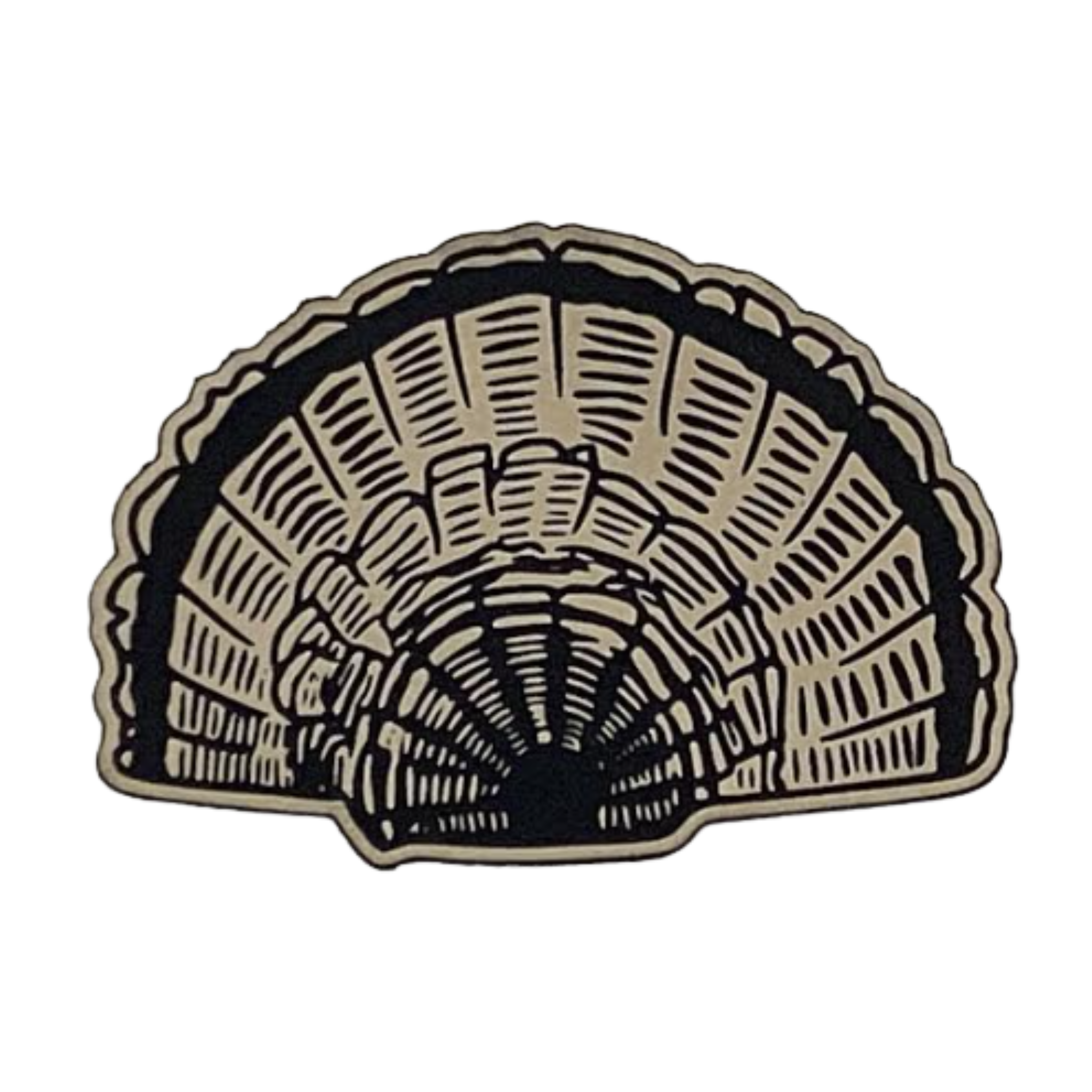 Hunting/Fishing turkey fan.sand