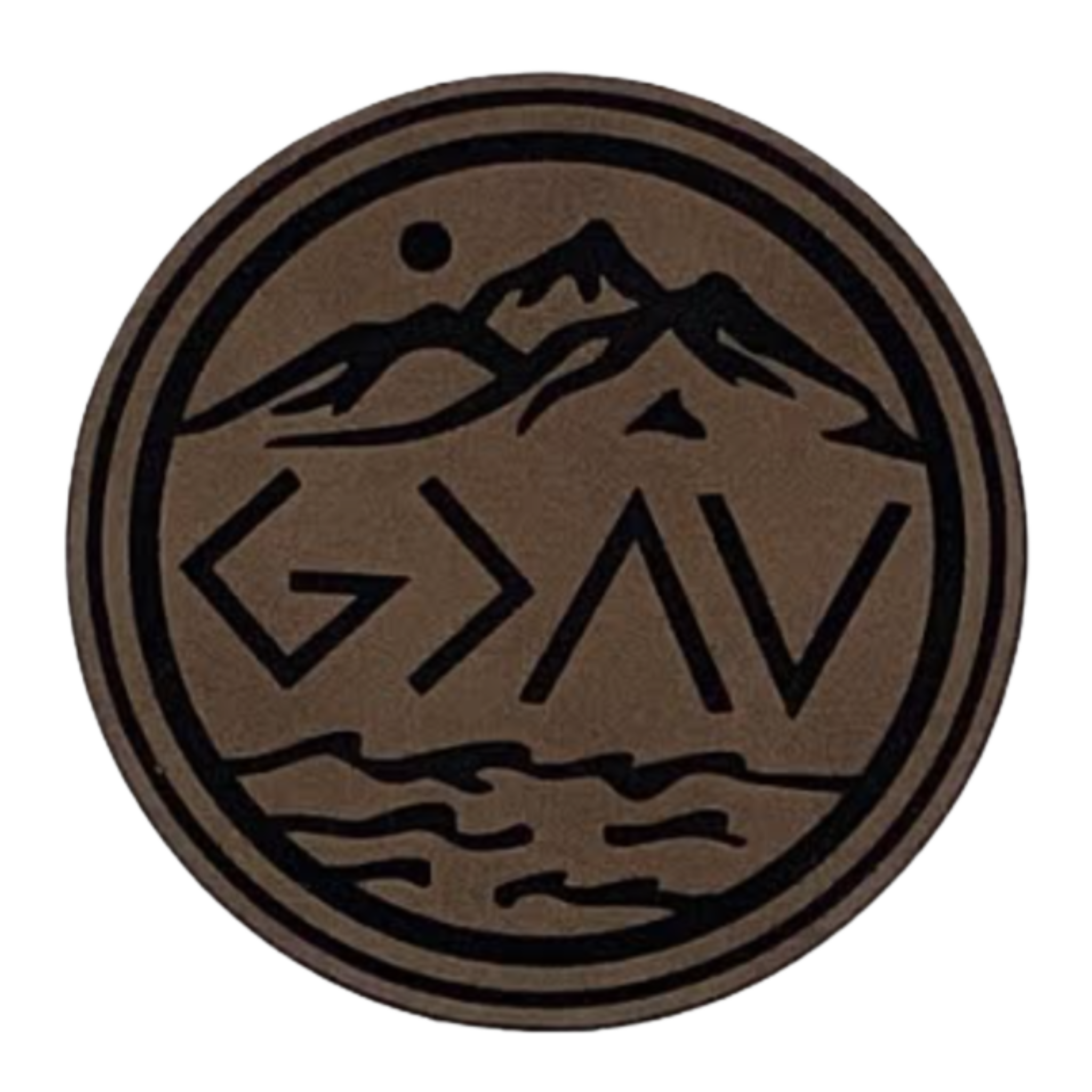 God is greater than highs lows.brown
