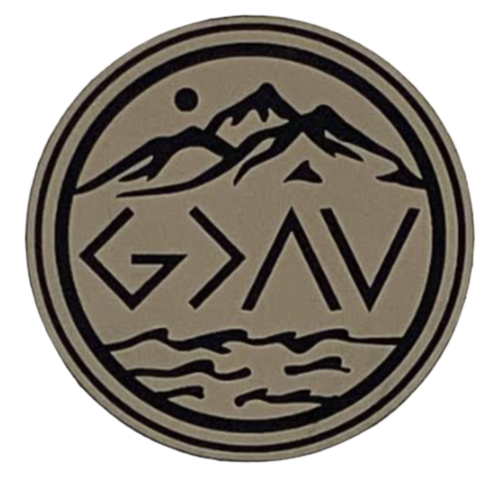 God is greater than highs lows.sand