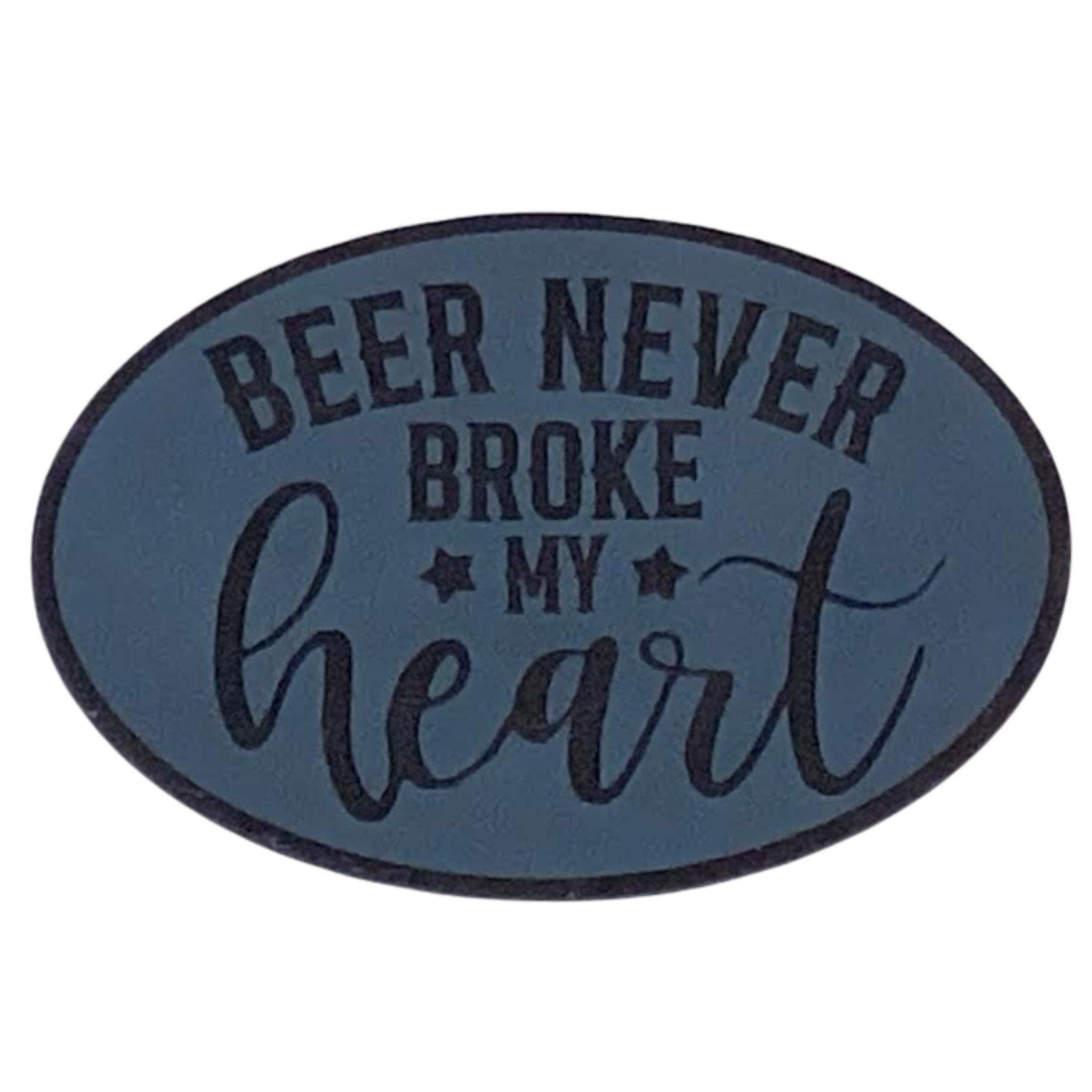 beer never broke my heart.blue