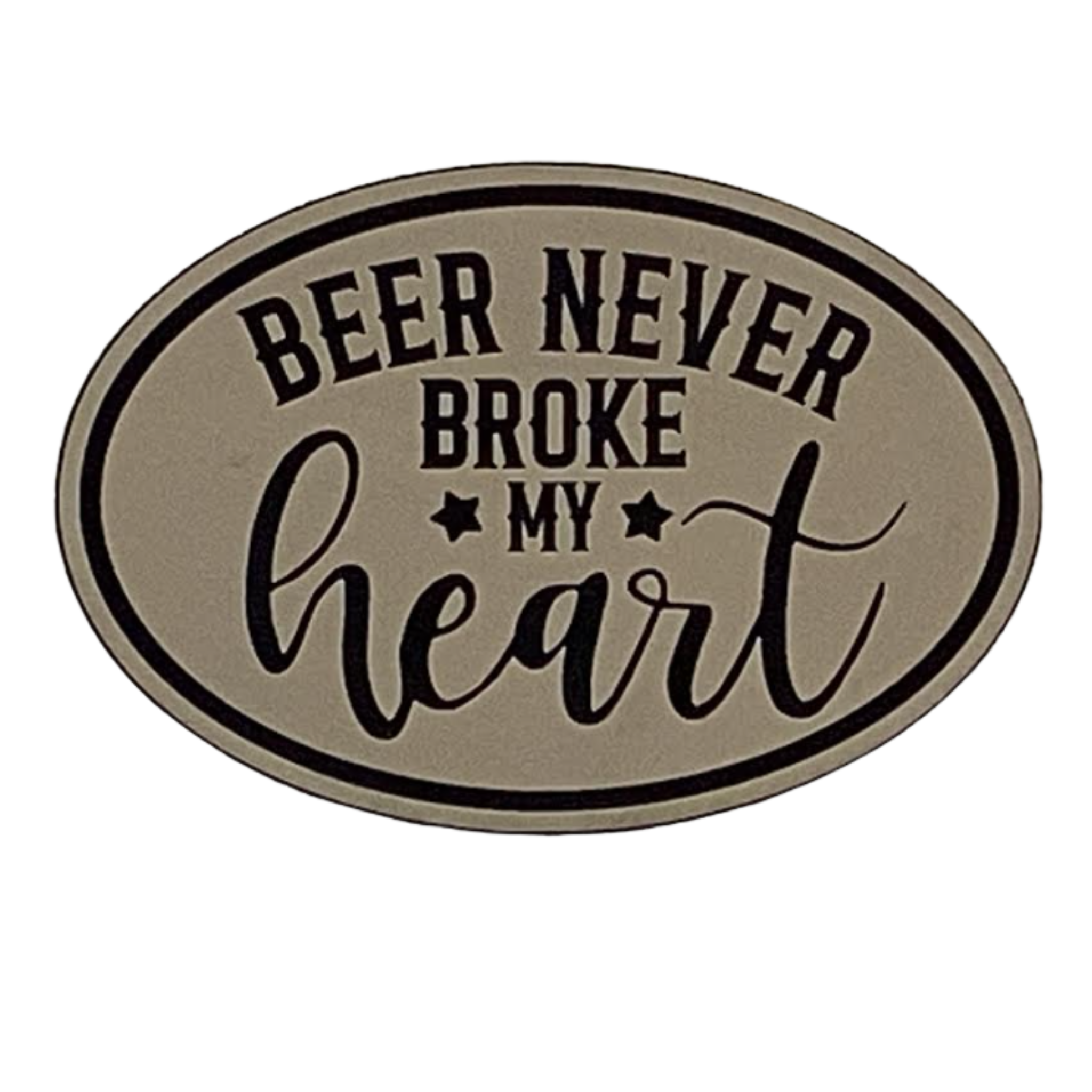 beer never broke my heart.sand