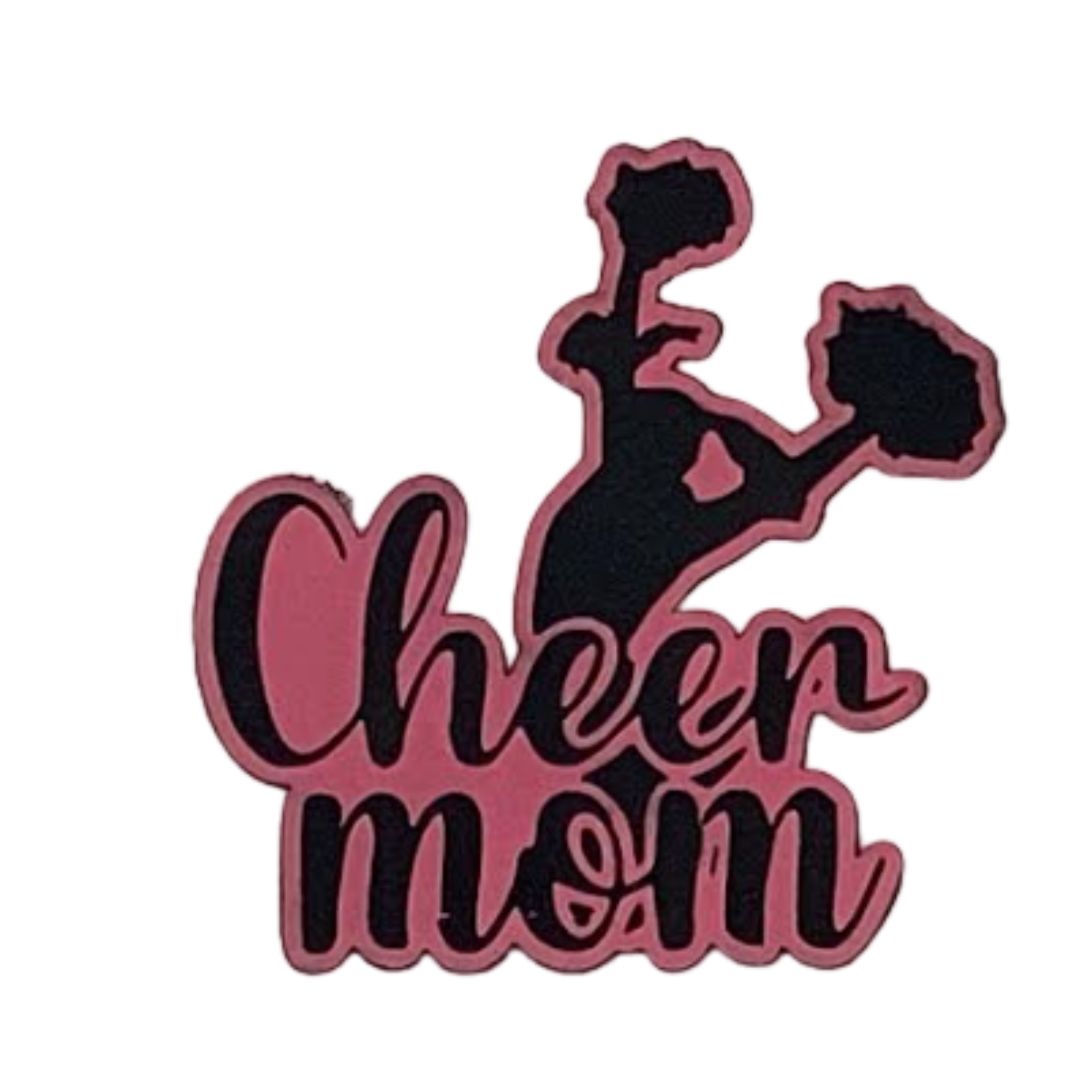 cheer mom poms.pink