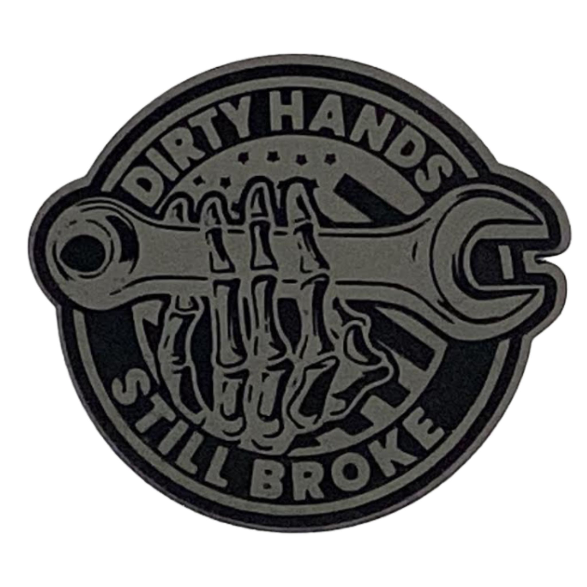 dirty hands still broke.grey