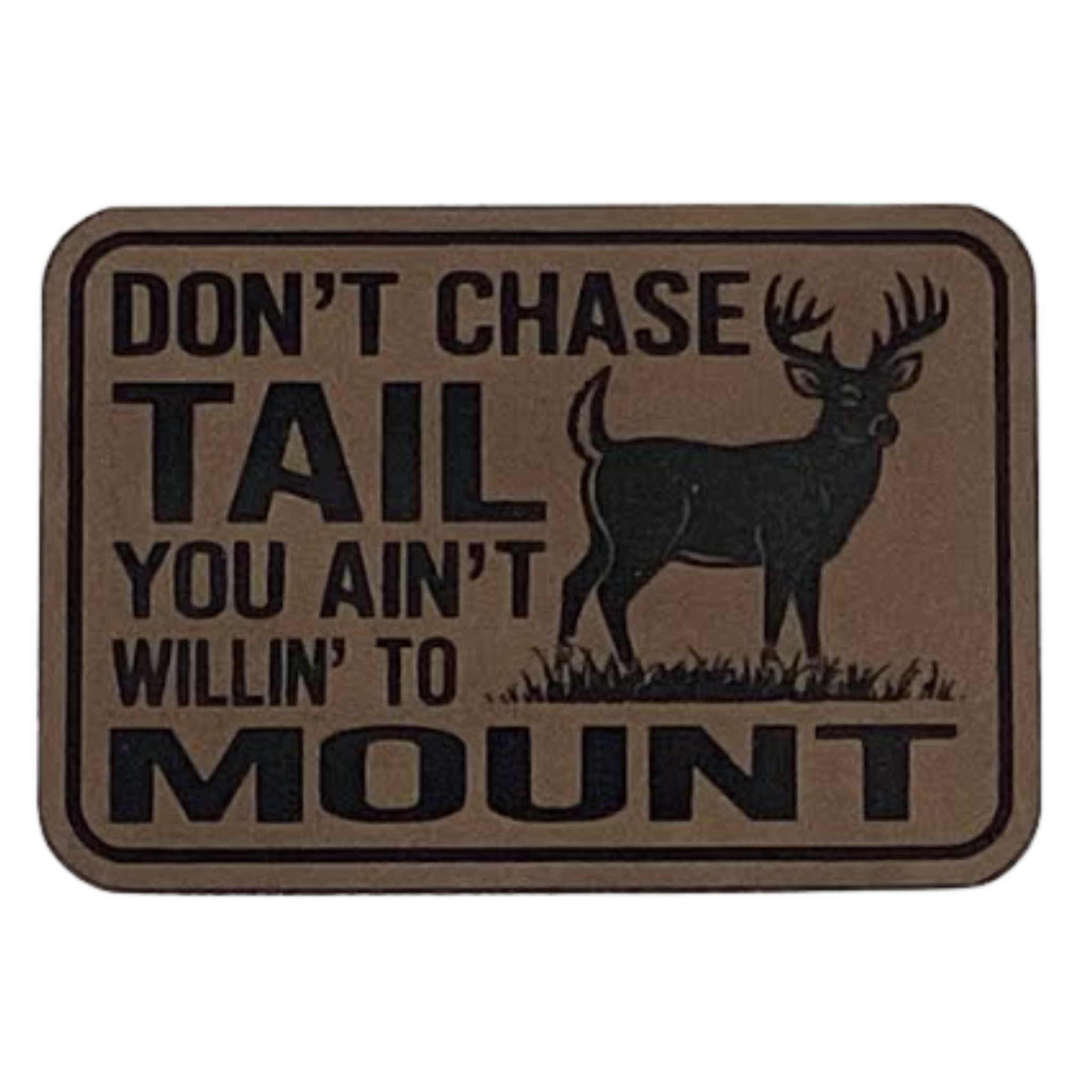 dont chase tail.brown