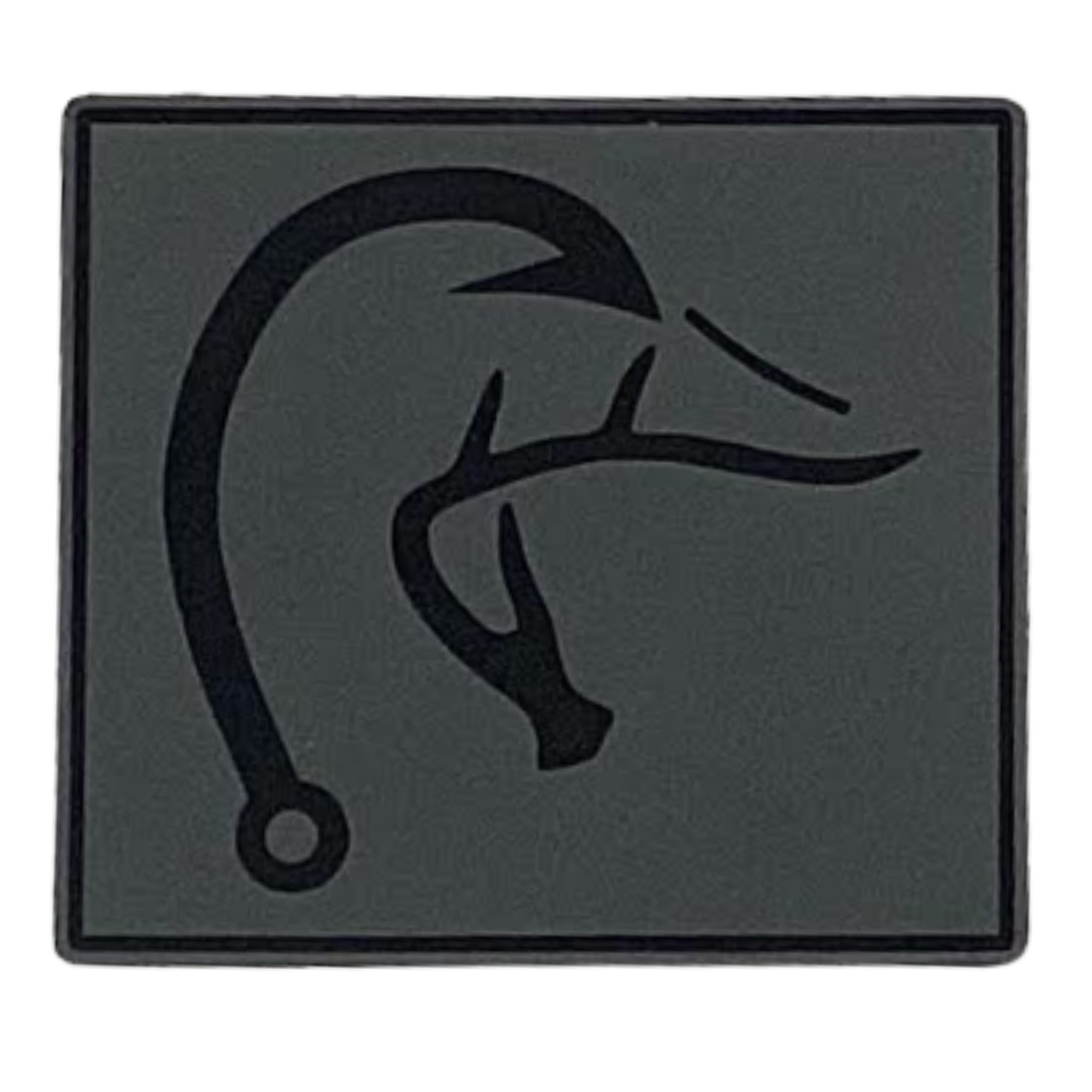duck fish hook antler.grey
